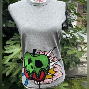 NWT UNIQUE RED Valentino Gray T-Shirt